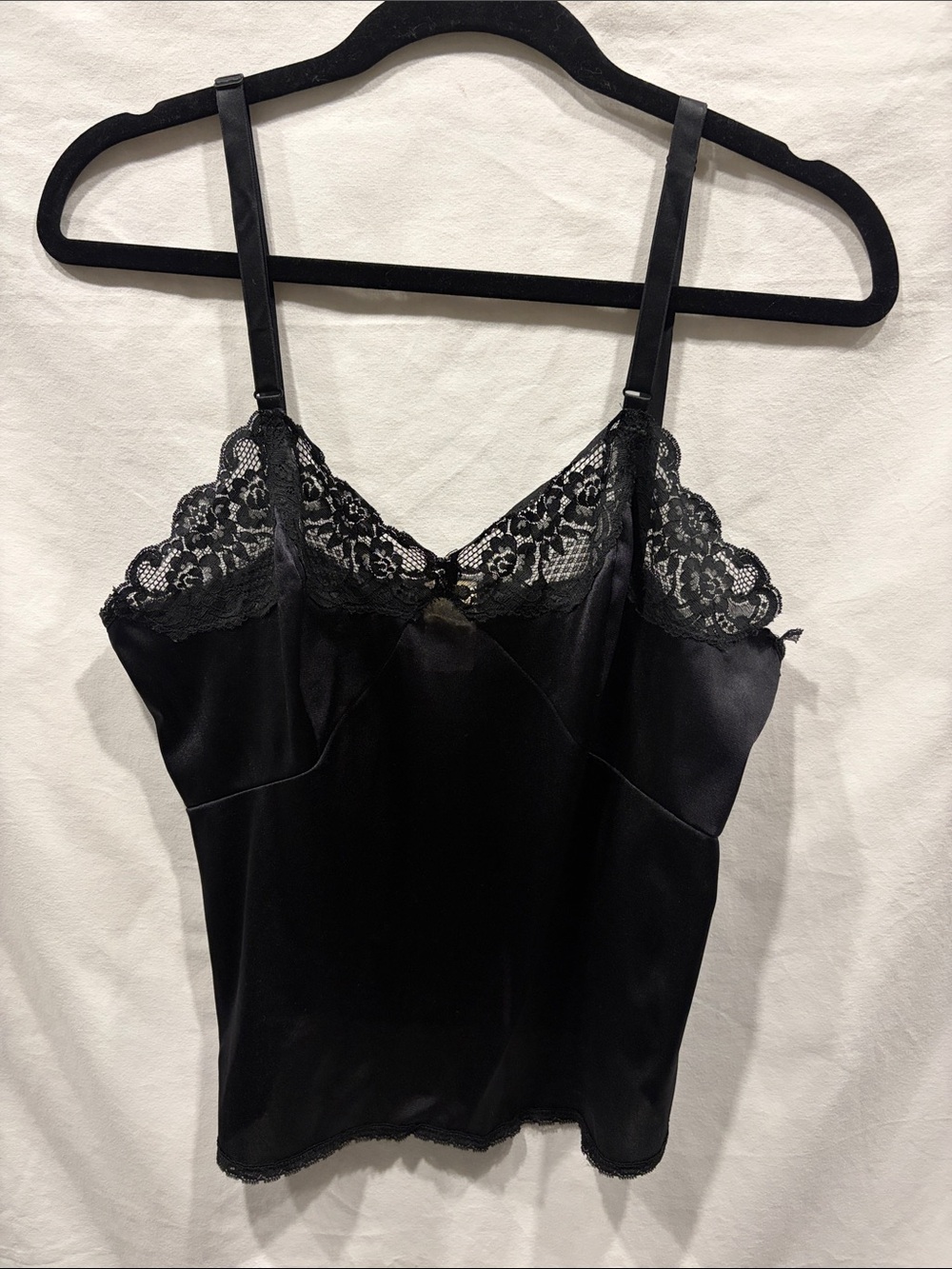 Vintage Montgomery Ward Nylon Floral Lace Camisole